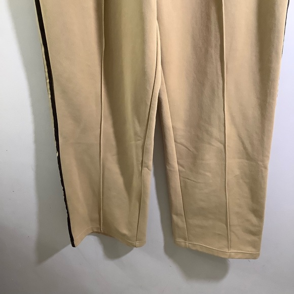 Adidas Three Striped Logo Men’s Medium Jogger in Mustard - Picture 2 of 8
